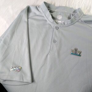 Super Bowl LIV Shirt Mens XLarge Gray NFL Football Miami Casual